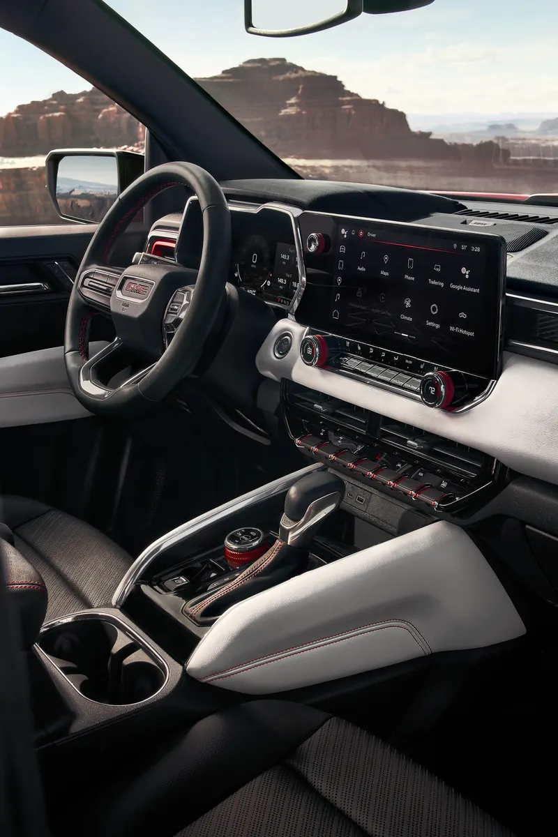 2026 GMC Canyon infotainment system at Bill Carone GMC in Wallace NC